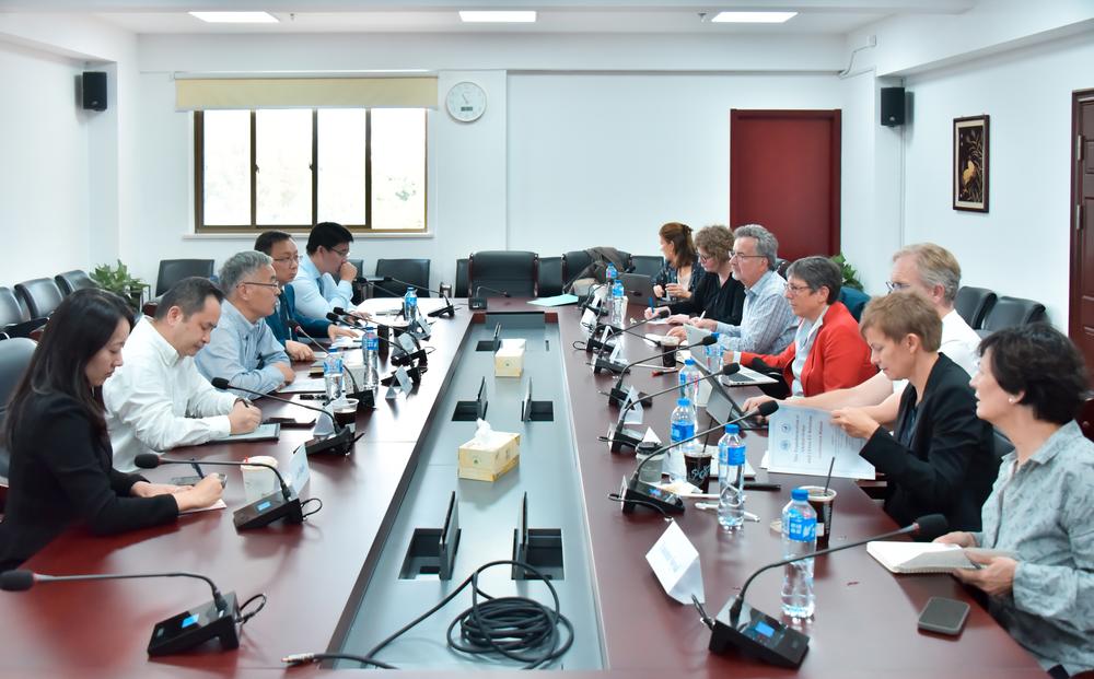 SCRIPTS researchers and representatives from the School of International Relations & Public Affairs (SIRPA) of the Fudan University in China during bilateral exchanges.